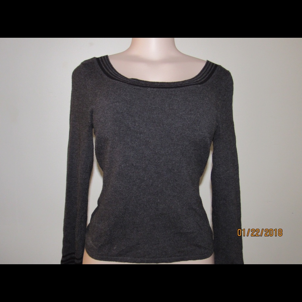 Inc Gray Sweater